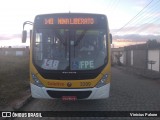 Coletivo Transportes 3399 na cidade de Caruaru, Pernambuco, Brasil, por Vinicius Palone. Número da foto: #:id.