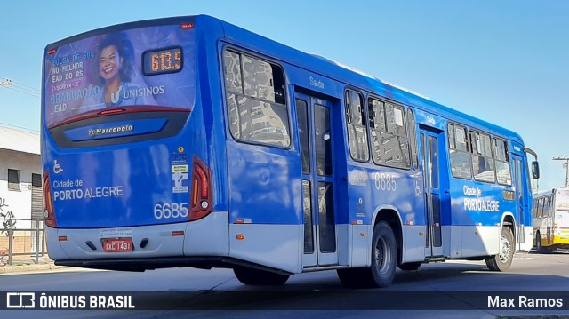 SOPAL - Sociedade de Ônibus Porto-Alegrense Ltda. 6685 na cidade de Porto Alegre, Rio Grande do Sul, Brasil, por Max Ramos. Número da foto: #9116798.