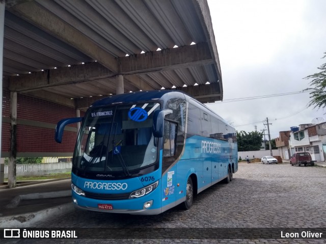 Auto Viação Progresso 6076 na cidade de Belo Jardim, Pernambuco, Brasil, por Leon Oliver. ID da foto: 9116209.