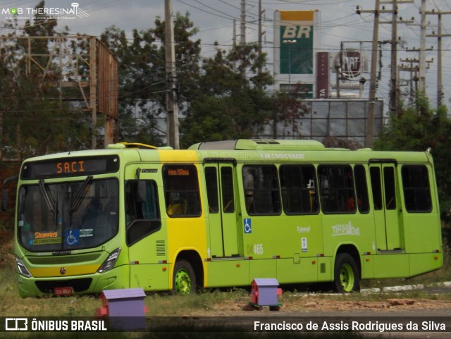Transcol Transportes Coletivos 04465 na cidade de Teresina, Piauí, Brasil, por Francisco de Assis Rodrigues da Silva. Número da foto: #9117743.