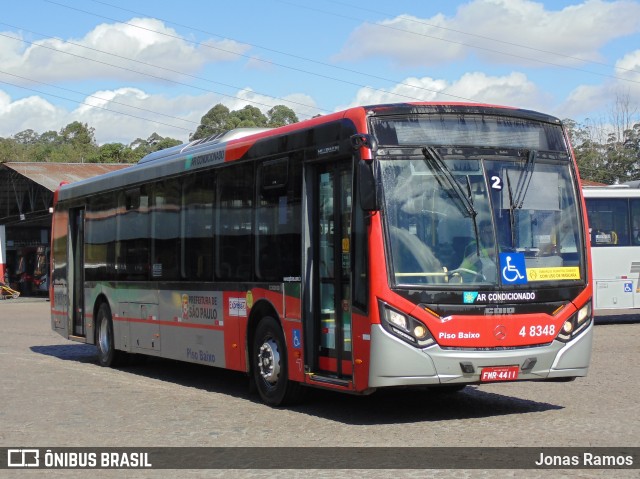 Express Transportes Urbanos Ltda 4 8348 na cidade de São Paulo, São Paulo, Brasil, por Jonas Ramos. ID da foto: 9117826.