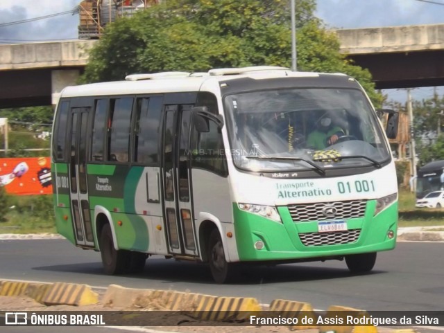 Transporte Alternativo de Teresina 01001 na cidade de Teresina, Piauí, Brasil, por Francisco de Assis Rodrigues da Silva. ID da foto: 9117749.