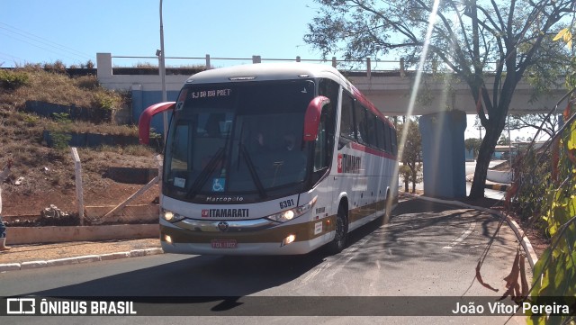 Expresso Itamarati 6391 na cidade de Estrela d`Oeste, São Paulo, Brasil, por João Vitor Pereira. ID da foto: 9117250.