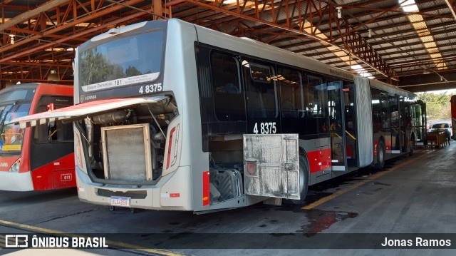 Express Transportes Urbanos Ltda 4 8375 na cidade de São Paulo, São Paulo, Brasil, por Jonas Ramos. ID da foto: 9117848.