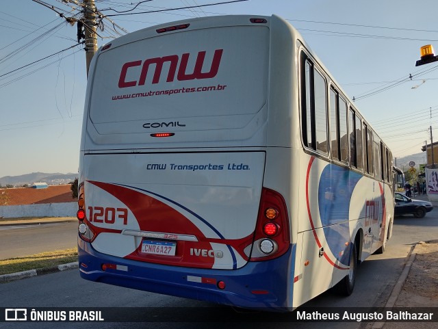 CMW Transportes 1207 na cidade de Bragança Paulista, São Paulo, Brasil, por Matheus Augusto Balthazar. Número da foto: #9116246.