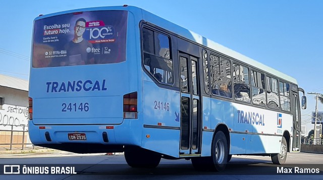 Transcal Sul Transportes Coletivos 24146 na cidade de Porto Alegre, Rio Grande do Sul, Brasil, por Max Ramos. ID da foto: 9116933.