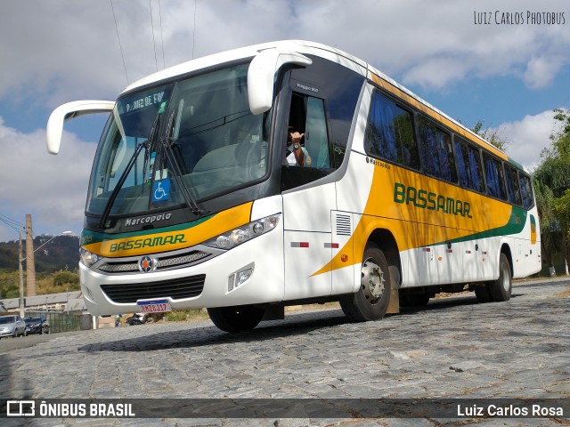 Viação Bassamar 105 na cidade de Juiz de Fora, Minas Gerais, Brasil, por Luiz Carlos Rosa. ID da foto: 9121846.