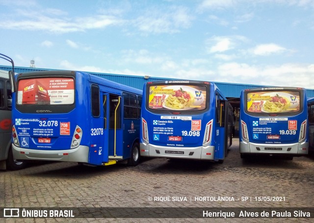 Transportes Capellini 19.039 na cidade de Hortolândia, São Paulo, Brasil, por Henrique Alves de Paula Silva. ID da foto: 9119330.