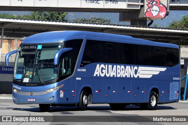 Viação Águia Branca RJ 193.019 na cidade de Rio de Janeiro, Rio de Janeiro, Brasil, por Matheus Souza. Número da foto: #9120399.