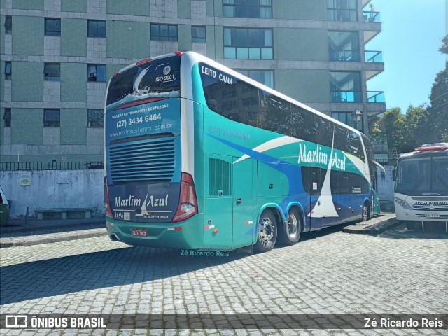 Marlim Azul Turismo 6494 na cidade de Petrópolis, Rio de Janeiro, Brasil, por Zé Ricardo Reis. ID da foto: 9119512.