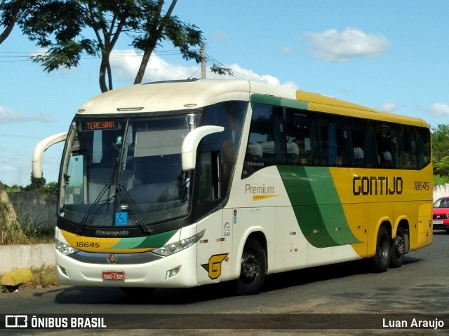 Empresa Gontijo de Transportes 18645 na cidade de Teresina, Piauí, Brasil, por Luan Araujo. ID da foto: 9119306.