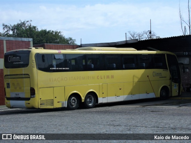 Viação Itapemirim 8649 na cidade de Campos dos Goytacazes, Rio de Janeiro, Brasil, por Kaio de Macedo. ID da foto: 9119533.