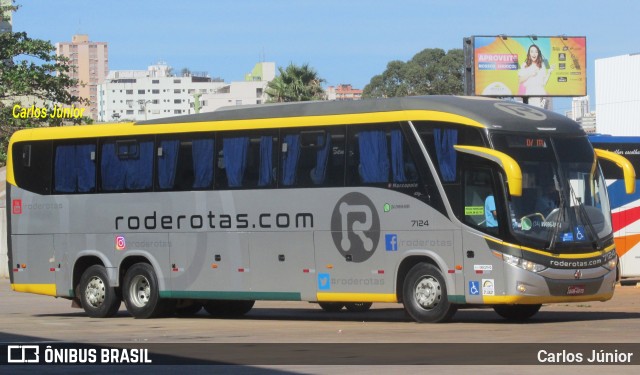 RodeRotas - Rotas de Viação do Triângulo 7124 na cidade de Goiânia, Goiás, Brasil, por Carlos Júnior. ID da foto: 9120412.