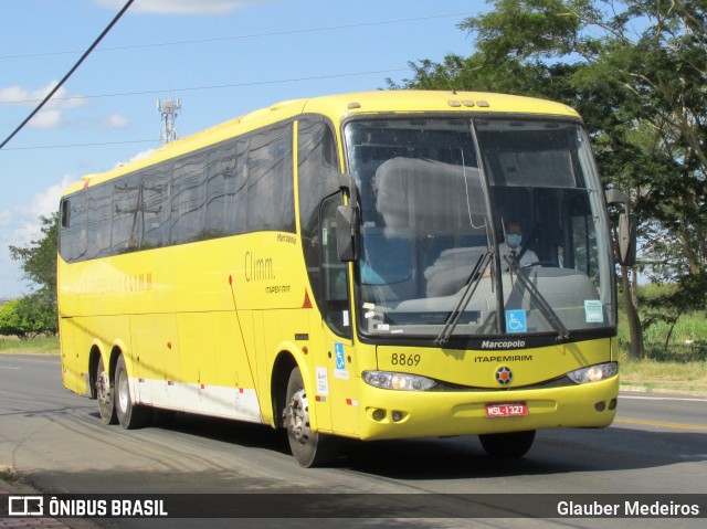 Viação Itapemirim 8869 na cidade de Teresina, Piauí, Brasil, por Glauber Medeiros. Número da foto: #9121214.