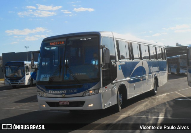 Viação Itaúna 1430 na cidade de Itaúna, Minas Gerais, Brasil, por Vicente de Paulo Alves. ID da foto: 9120575.