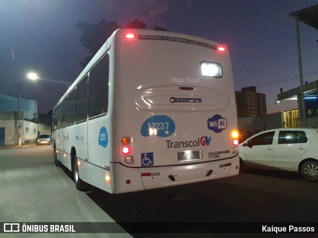 Viação Praia Sol 12237 na cidade de Vila Velha, Espírito Santo, Brasil, por Kaique Passos. Número da foto: #9121419.