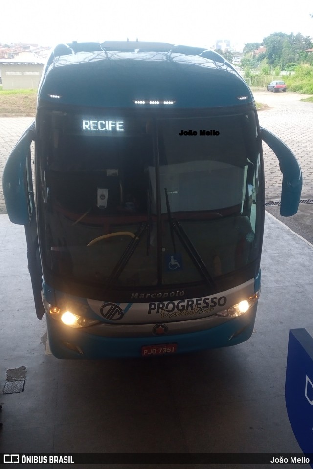 Auto Viação Progresso 6075 na cidade de Maceió, Alagoas, Brasil, por João Mello. ID da foto: 9124757.