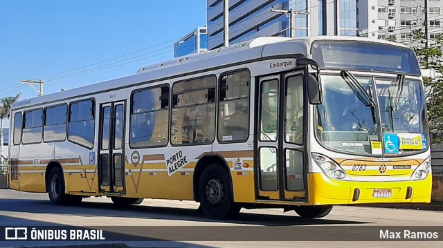 Companhia Carris Porto-Alegrense 0783 na cidade de Porto Alegre, Rio Grande do Sul, Brasil, por Max Ramos. ID da foto: 9124363.