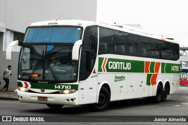 Empresa Gontijo de Transportes 14710 na cidade de Rio de Janeiro, Rio de Janeiro, Brasil, por Junior Almeida. ID da foto: 9122930.