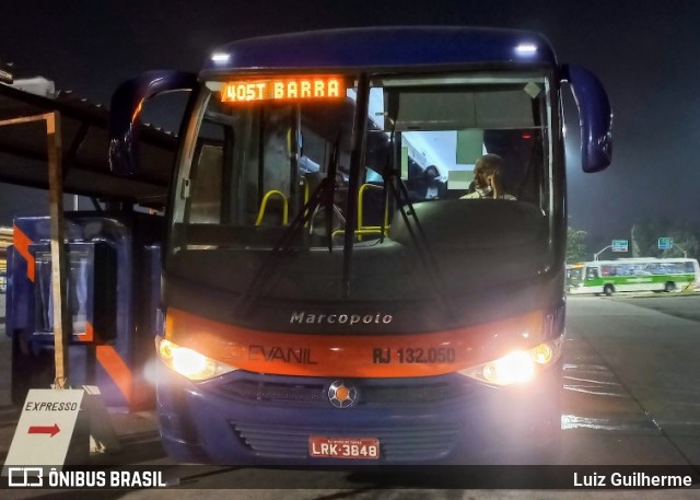 Evanil Transportes e Turismo RJ 132.050 na cidade de Rio de Janeiro, Rio de Janeiro, Brasil, por Luiz Guilherme. ID da foto: 9124241.