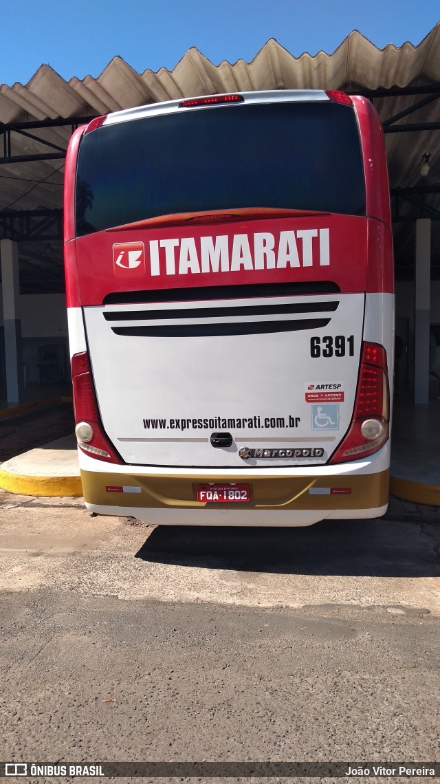 Expresso Itamarati 6391 na cidade de Estrela d`Oeste, São Paulo, Brasil, por João Vitor Pereira. Número da foto: #9122842.