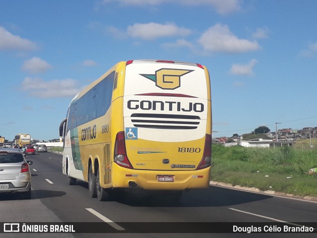 Empresa Gontijo de Transportes 18180 na cidade de Belo Horizonte, Minas Gerais, Brasil, por Douglas Célio Brandao. ID da foto: 9124308.