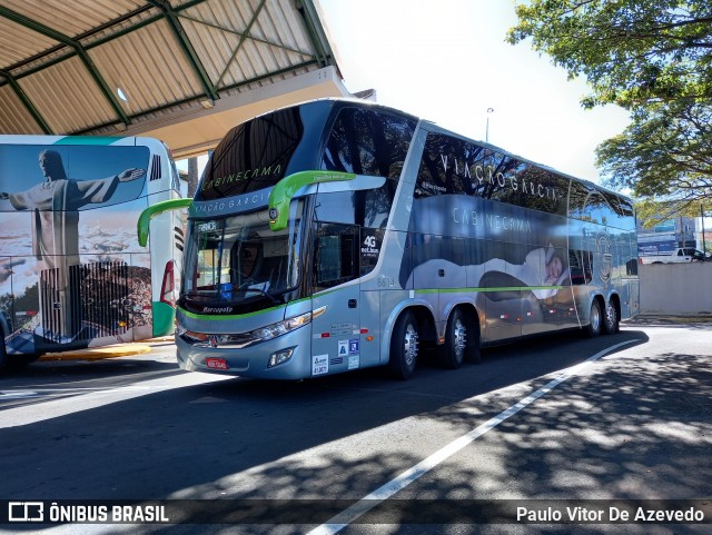 Viação Garcia 8614 na cidade de Franca, São Paulo, Brasil, por Paulo Vitor De Azevedo. ID da foto: 9122723.