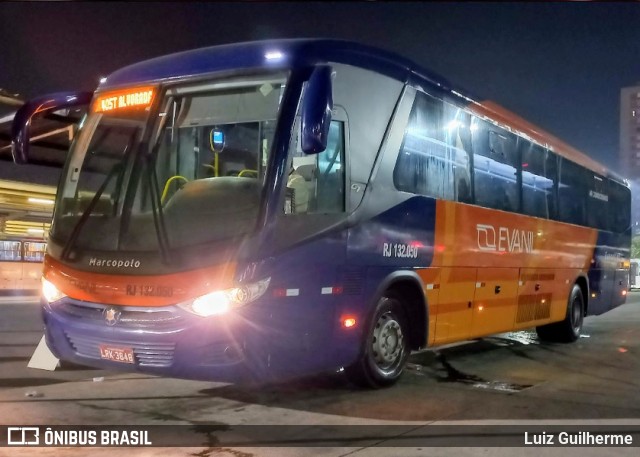 Evanil Transportes e Turismo RJ 132.050 na cidade de Rio de Janeiro, Rio de Janeiro, Brasil, por Luiz Guilherme. Número da foto: #9124236.