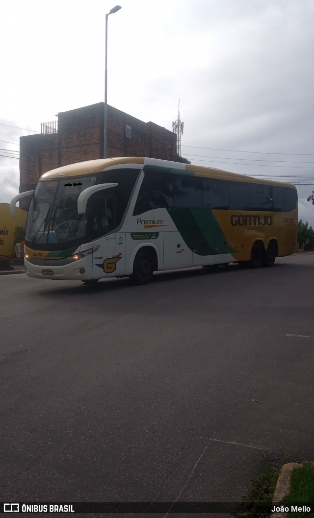 Empresa Gontijo de Transportes 18310 na cidade de Maceió, Alagoas, Brasil, por João Mello. ID da foto: 9124852.