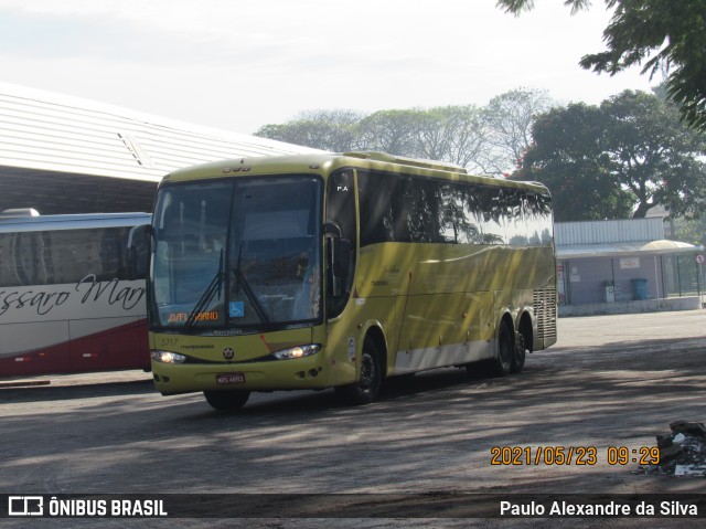 Viação Itapemirim 5717 na cidade de São José dos Campos, São Paulo, Brasil, por Paulo Alexandre da Silva. Número da foto: #9123632.