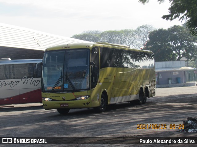 Viação Itapemirim 5717 na cidade de São José dos Campos, São Paulo, Brasil, por Paulo Alexandre da Silva. ID da foto: 9123632.