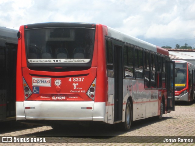 Express Transportes Urbanos Ltda 4 8337 na cidade de São Paulo, São Paulo, Brasil, por Jonas Ramos. ID da foto: 9045549.