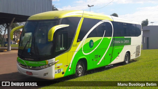 Expresso Princesa dos Campos 6469 na cidade de Toledo, Paraná, Brasil, por Manu Busóloga Betim. Número da foto: #9044562.