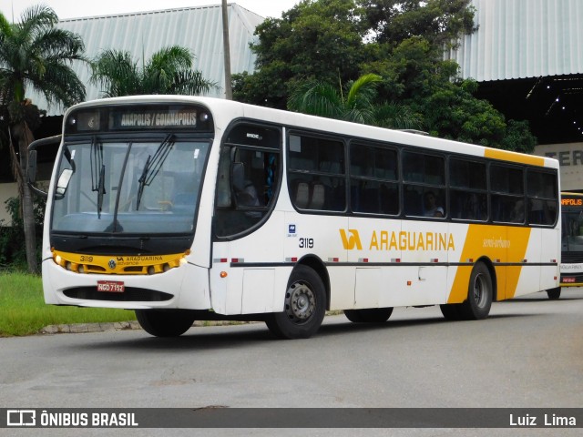 Viação Araguarina 3119 na cidade de Anápolis, Goiás, Brasil, por Luiz  Lima. ID da foto: 9044821.