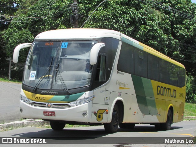 Empresa Gontijo de Transportes 7030 na cidade de Salvador, Bahia, Brasil, por Matheus Lex. Número da foto: #9044453.