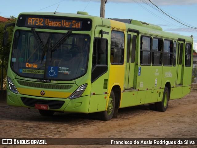 Transcol Transportes Coletivos 04466 na cidade de Teresina, Piauí, Brasil, por Francisco de Assis Rodrigues da Silva. Número da foto: #9046214.
