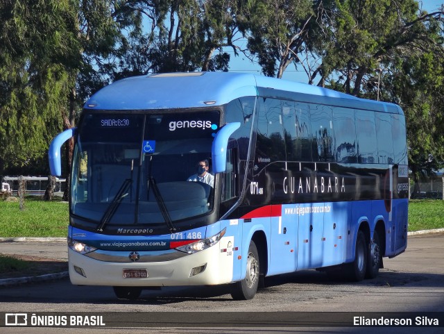 Expresso Guanabara 486 na cidade de Natal, Rio Grande do Norte, Brasil, por Elianderson Silva. ID da foto: 9045925.