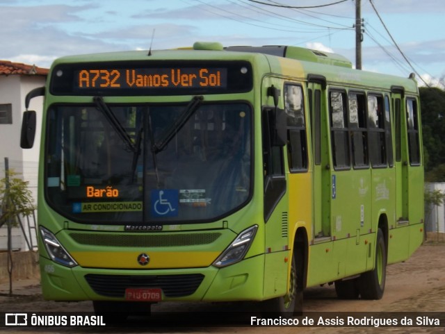 Transcol Transportes Coletivos 04466 na cidade de Teresina, Piauí, Brasil, por Francisco de Assis Rodrigues da Silva. Número da foto: #9046244.