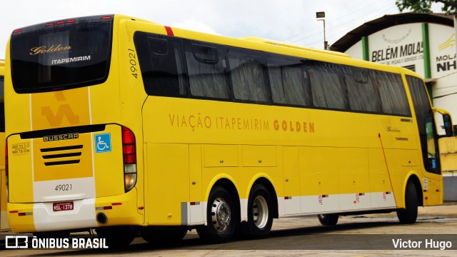 Viação Itapemirim 49021 na cidade de Ananindeua, Pará, Brasil, por Victor Hugo. ID da foto: 9046426.