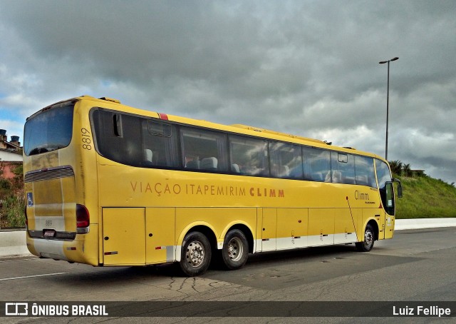 Viação Itapemirim 8819 na cidade de Ribeirão, Pernambuco, Brasil, por Luiz Fellipe. Número da foto: #9046051.