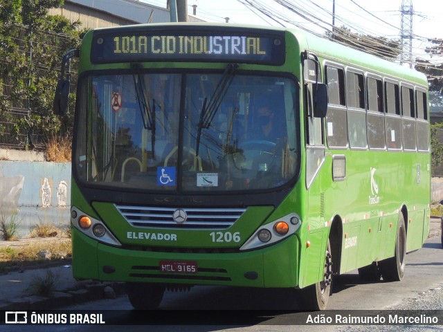 Transimão 1206 na cidade de Contagem, Minas Gerais, Brasil, por Adão Raimundo Marcelino. ID da foto: 9127616.