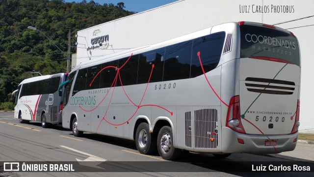 Companhia Coordenadas de Transportes 50200 na cidade de Juiz de Fora, Minas Gerais, Brasil, por Luiz Carlos Rosa. ID da foto: 9126386.