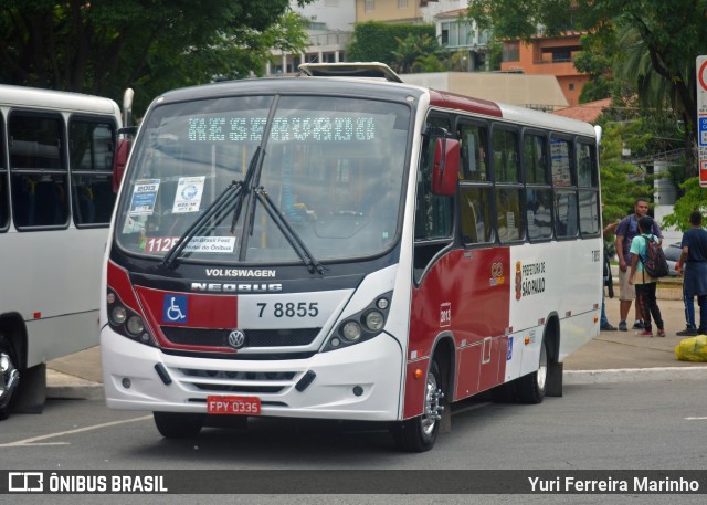Transwolff Transportes e Turismo 7 8855 na cidade de São Paulo, São Paulo, Brasil, por Yuri Ferreira Marinho. Número da foto: #9126350.