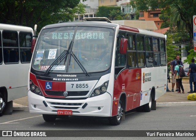 Transwolff Transportes e Turismo 7 8855 na cidade de São Paulo, São Paulo, Brasil, por Yuri Ferreira Marinho. ID da foto: 9126350.