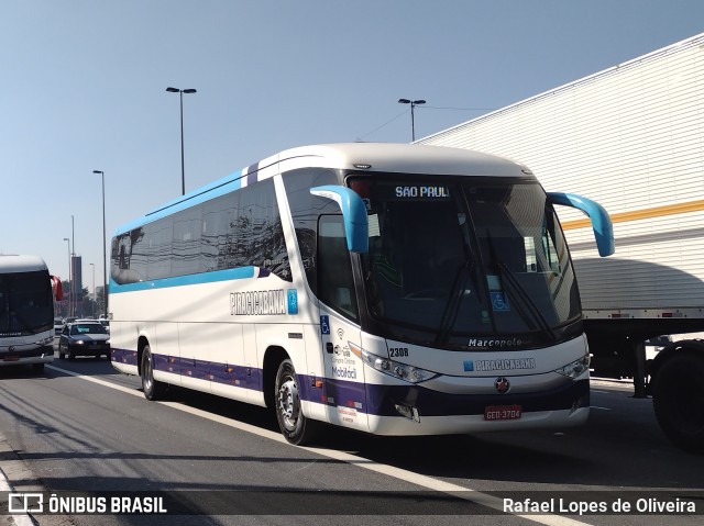 Viação Piracicabana 2308 na cidade de São Paulo, São Paulo, Brasil, por Rafael Lopes de Oliveira. Número da foto: #9127239.
