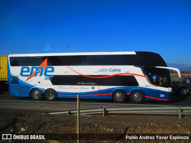 Pullman Eme Bus 04 na cidade de San Fernando, Colchagua, Libertador General Bernardo O'Higgins, Chile, por Pablo Andres Yavar Espinoza. Número da foto: #9127529.