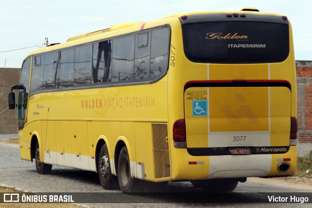 Viação Itapemirim 5077 na cidade de Caruaru, Pernambuco, Brasil, por Victor Hugo. Número da foto: #9125757.