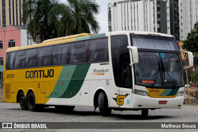 Empresa Gontijo de Transportes 12570 na cidade de Governador Valadares, Minas Gerais, Brasil, por Matheus Souza. Número da foto: #9127521.