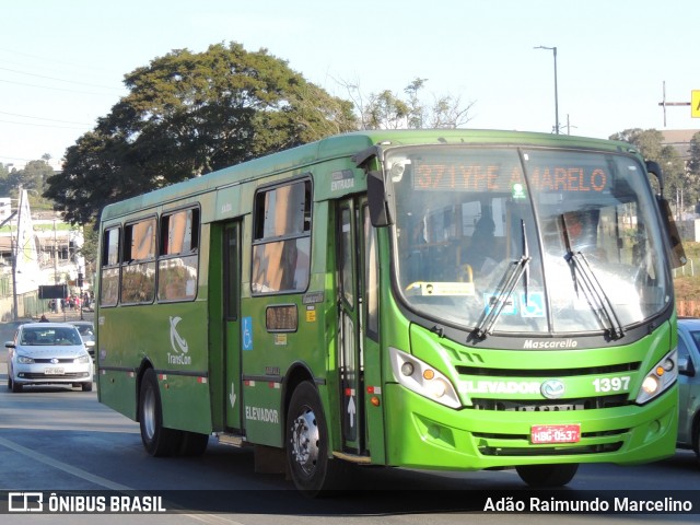 Viação Novo Retiro 1397 na cidade de Contagem, Minas Gerais, Brasil, por Adão Raimundo Marcelino. ID da foto: 9127637.