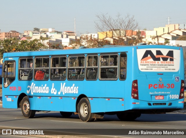 Ônibus Particulares 1050 na cidade de Contagem, Minas Gerais, Brasil, por Adão Raimundo Marcelino. ID da foto: 9127440.